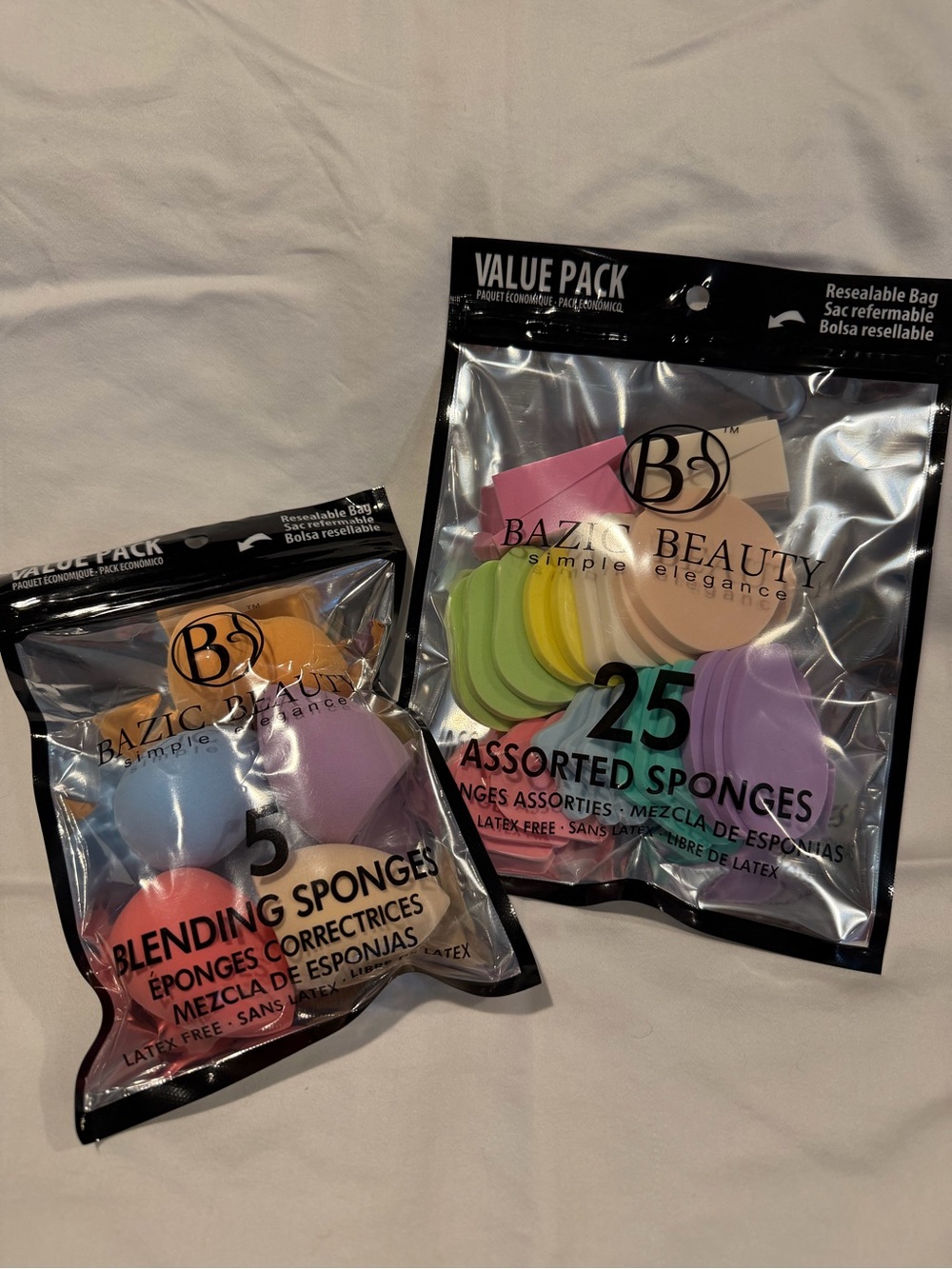 Makeup Blending Sponges - Pastel Multi-Color